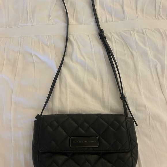 Marc by Marc Jacobs Black Leather Quilted Juli Crossbody - Picture 3 of 7
